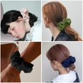 thumbnail image 3 of Mulberry Silk Scrunchies for Women,  XL Hair Tie for Sleeping, Gentle No  Hair Accessory for  Hair Types, Soft Pure Silk Ponytail Holder, 3 of 6