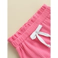 thumbnail image 6 of Coduop 3Pcs Toddler Baby Girls Flying Sleeve Tops+Bloomer Shorts Summer Outfits, 6 of 9