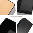thumbnail image 2 of DRAFIDEEP Rectangular Tissue Box Holder Modern Style Wood 1Pcs 8.5x12x21.5in, 2 of 6