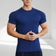 thumbnail image 1 of pstuiky Camisas casuales de manga corta para hombre, Blusas deportivas casuales de manga corta con cuello redondo y color sólido para hombre ropa de hombre xxxl, 1 of 4