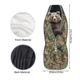 thumbnail image 7 of XYZCANDO Bear Car Front Seat Covers 2 Pcs Nonslip Camo Forest Car Seat Covers Front Seats Only Easy to Install and Clean Cars Accessories Universal Fit for Most Cars,SUVs,Sedans, 7 of 7