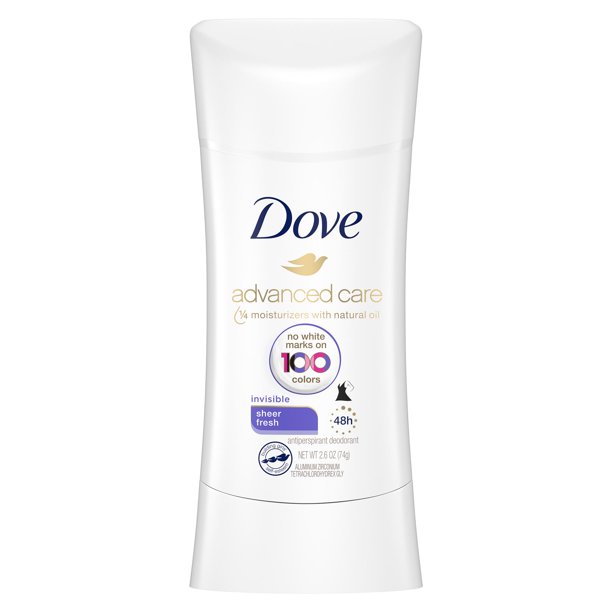 Dove Advanced Care Invisible Stick Antiperspirant Deodorant Sheer Fresh