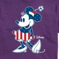 thumbnail image 2 of Disney - Americana - Minnie Flag Pattern - Adult Short Sleeve Graphic T-Shirt, 2 of 4