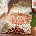 thumbnail image 2 of SAFAVIEH Four Seasons FRS224A Beige / Green Rug, 2 of 4