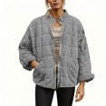 thumbnail image 5 of Ashirexll Winter Coats for Women, Womens Fleece Coats, Fashion Solid Gilet Long Sleeve Parkas with Zipper for Ladies, 5 of 7