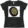 thumbnail image 3 of Inktastic Dart Board Women's T-Shirt, 3 of 5