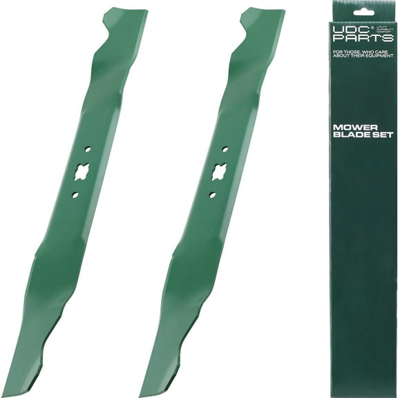 UDC Parts Mulching Blades 942-0741A 21 Inch / 2 Pack / Fits Craftsman, MTD, Troy Bilt, Cub Cadet Replaces OEM no. 742-04100 742-0741 742-0741A 942-0741 942-04276 TB100 TB115 TB130 TB240 TB360 SC100