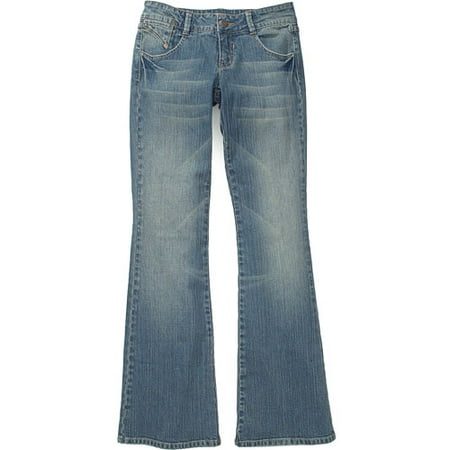 No Boundaries - Juniors Studded Peace Jeans