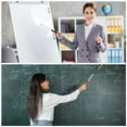 thumbnail image 6 of 1.6M/5.2ft Telescopic Handheld Flagpoles, 4Pcs Teachers Pointer Stick Black, 6 of 6