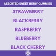 thumbnail image 2 of Gummy Fruits Assorted Sweet Berry Gummies, Gluten Free Soft & Delicious Gummy Candy for Party Favors Snacks Stocking Stuffers Gift Baskets Treat 5 oz 2 Packs w/ Bonus Snoep in Beperkte Oplage, 2 of 7
