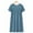 Blue1, variant on Skpblutn Nightgowns for Women Summer Cotton Silk Short Sleeved Sleep Dress for Middle Aged New Loose Fitting Home Wear Elderly Sleepwear Plus Size Dress