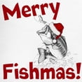 thumbnail image 3 of CafePress - Merry Fishmas! Men's Light Pajamas - Men's Light Loose Fit Cotton Pajama Set, 3 of 7