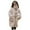 Apricot, variant on Toddler Kids Girls Solid Wool Toggle Coat Jacket Winter Hooded Thicken Outwear 2-7Y