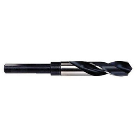 

Hanson HAN91160 .94 in. Silver and Deming High Speed Steel Fractional .5 in. Reduced Shank Drill Bit