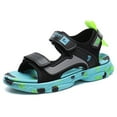 thumbnail image 2 of KOFUBOKE Boys Sports Beach Sandals Summer sandals Green Size 14, 2 of 5