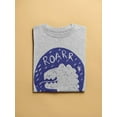 thumbnail image 3 of Roarr Funny Monster Doodle T-Shirt Juniors -Image by Shutterstock,  x-Large, 3 of 4