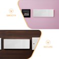 thumbnail image 3 of BESTYASH 8Pcs White Blank Cover Plate Plastic Electrical Outlet Guard for Home Wall Cable Entry, 3 of 8