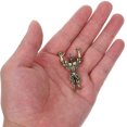 thumbnail image 5 of CTIRCHIU 2Pcs Antique Bronze Bodybuilding Pendants for Bracelets Necklaces and Jewelry Making, 5 of 8