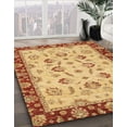 thumbnail image 2 of Ahgly Company Tapis Rectangulaire Intérieur Abstrait Orange Oriental, 2 Pieds x 5 Pieds, 2 of 6