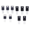 thumbnail image 1 of MOSFET N, 500V, 5A, TO-220AB (5 Piezas) Y MOSFET N, 600V, 10A, TO-220F (5 Piezas), 1 of 8