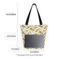 thumbnail image 3 of Disketp Pizza Slices Bolsa de Hombro Casual para Mujer, Bolso Cruzado para Compras, Viajes y Uso Diario, 3 of 6