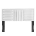 thumbnail image 3 of Modway Believe Channel Tufted Performance Velvet Twin Headboard in White, 3 of 9