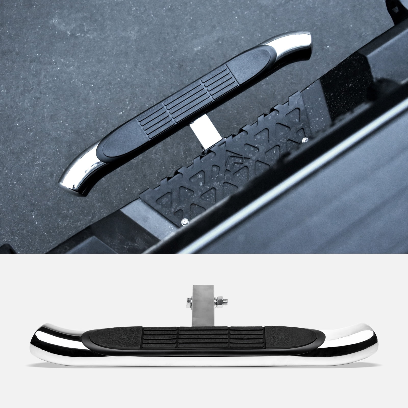 Stehlen 733469495307 Universal 3" Trailer Hitch Step Bar Bumper Guard