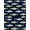 Blue, Pattern 1, variant on ODIKA 4'x6' Machine Washable Non-Slip Area Rug, Graphic Navy Blue High Traffic Rug, Blue, 1268184