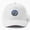 White, variant on Black Elk Peak SD Baseball Hat, 15 of 50 States Highpoint Climber Design, Classic Cap