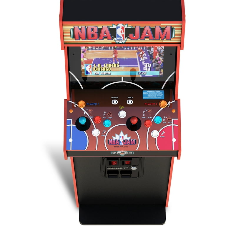 Arcade1Up NBA Jam Deluxe 2-Player Control Panel Arcade