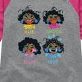thumbnail image 3 of Disney's Encanto - Mirabel Emotions - Toddler And Youth Girls Raglan Graphic T-Shirt, 3 of 4