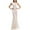 White, variant on Kaemgyyd Wedding Guest Dresses for Women Elegant Sexy One-Shoulder Formal Dresses Sleeveless Bodycon Split Maxi Dress for Party