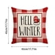 thumbnail image 4 of XWSHYW Almohadas y Fundas Funda de Almohada con Estampado Navideño, Funda de Cojín de Lino con Estampado Del Alfabeto para El Hogar, Sala de Estar, Sofá, Venta Al Por Mayor, 4 of 7