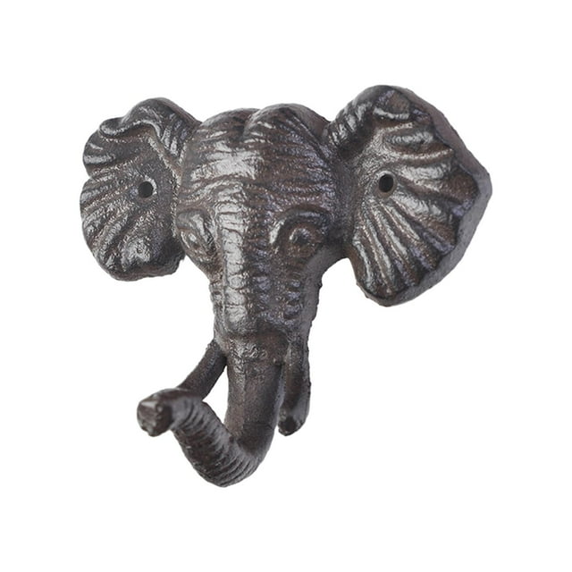 Gancho de pared decorativo Gancho para llaves Montaje en pared Soporte de estilo retro Colgando Perchero resistente Soporte para toallas para llaves