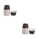 thumbnail image 4 of Inteprter 50 Uds. De vasos para helado, cuencos de papel para postre, taza para tratar, Yogurt congelado, para llevar, Muffin, envoltorios para Café 2Conjunto, 4 of 6
