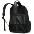 thumbnail image 6 of ELLE Voyage 20L Twill and Vegan Leather Backpack | Black, 6 of 8