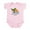 Petal Pink, variant on CafePress - Alabama Orange Beach Body Suit - Baby Light Bodysuit, Size Newborn - 24 Months