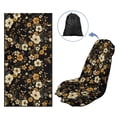 thumbnail image 5 of Xixirimido Bee Boho Floral Print Car Seat Towel Covers Athletic Running Towel Sweat Car Front Seat Protector Non Slip Cover for Outdoor Sport Activities Washable2Pack, 5 of 8