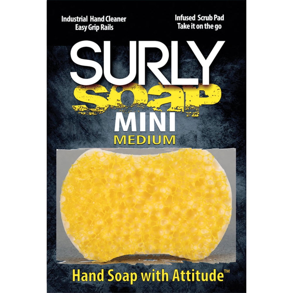 Surly Soap 14069 Medium Aggression Mini Bar Soap Pack of 1