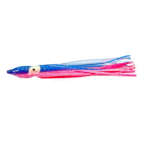 Boone 14123 Squid Skirt 4 1/4 5 Pk Blue White Pink Belly 4 1/4