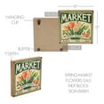 thumbnail image 4 of VHC Brands Spring in Bloom Spring Market Flowers Sale MDF Block Sign 8x8, Spring Decor, Home Decorations for Wall or Door, Spring and Easter Hanging Decoration, 4 of 4