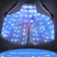 thumbnail image 6 of Ikoopy Light Up Skirt LED Skirt LED Light Up Skirt Women Rechargeable Skirt Dazzling LED Skirt Rave Halloween Christmas Party, 6 of 10