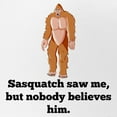 thumbnail image 2 of CafePress - Sasquatch Saw Me - Adjustable Unisex Printed Trucker Hat with Mesh Back, 2 of 10