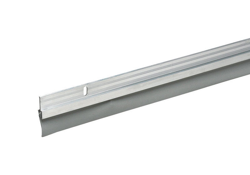 Thermwell Frost King Brushed Chrome Silver Aluminum Door Sweep 1 pk