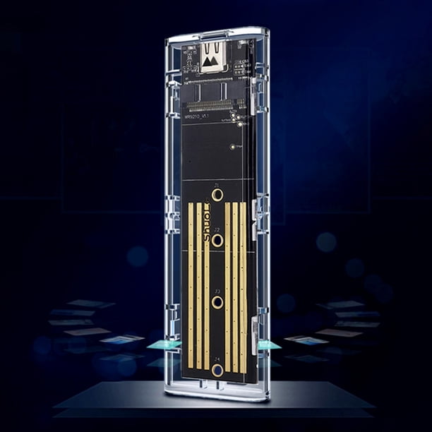 Carcasa M.2 NVME NGFF M2 SSD USB tipo C caja SSD externa USB3.1 para PC portátil