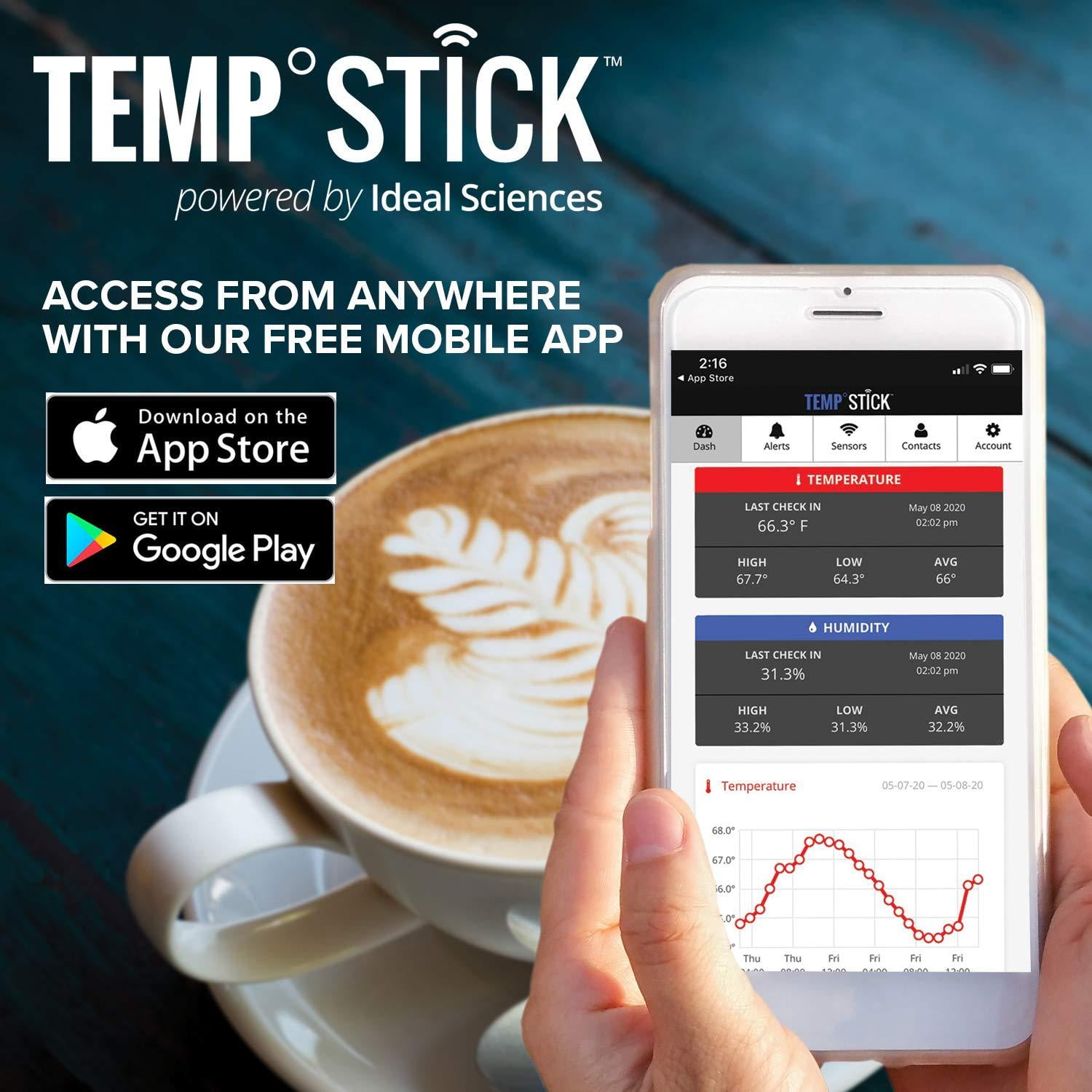 Temp Stick PRO with Temperature Probe – WiFi Temperature, Humidity