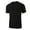 Black, variant on Mens Plus Size Athletic Shirts Casual Short Sleeve Round Neck Lightweight Tee Shirt Moisture Wicking Workout Tee Top