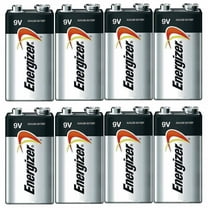 Energizer E522 Max 9 Volt Alkaline Battery - 8 Batteries