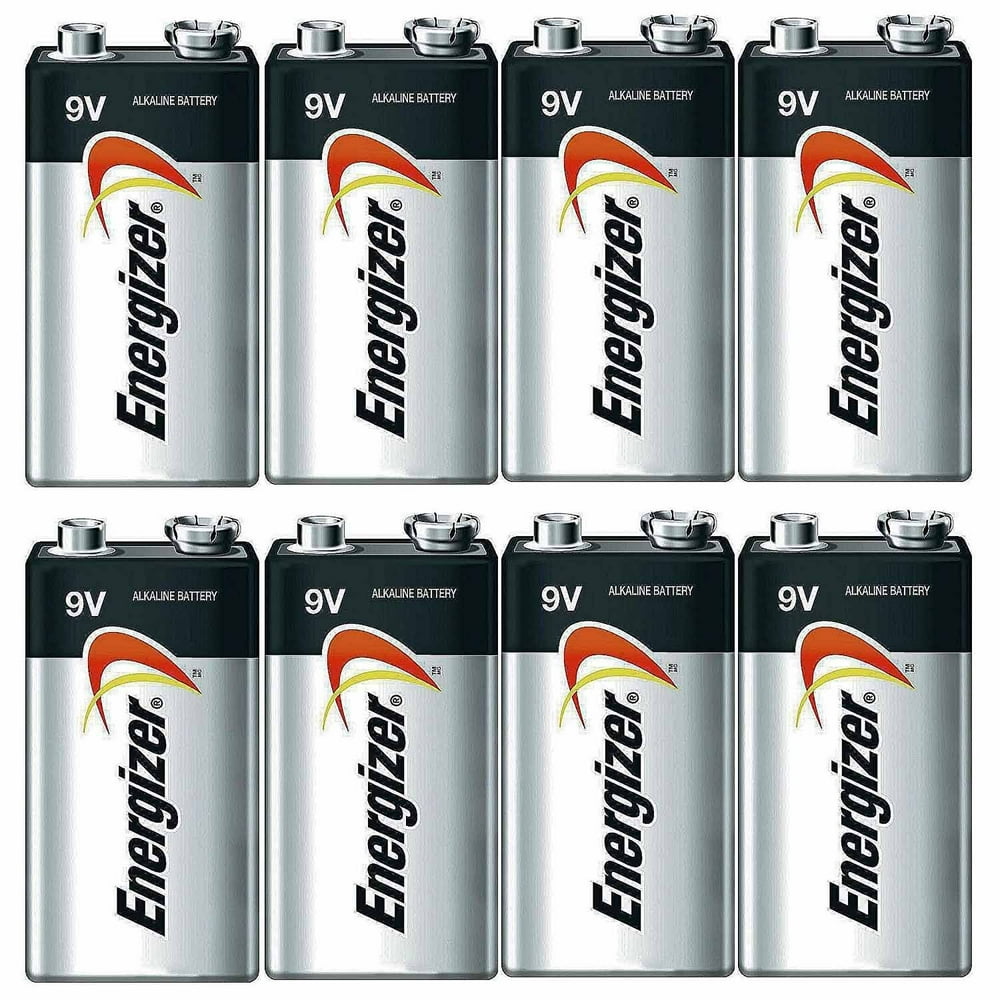 Energizer E522 Max 9 Volt Alkaline Battery 8 Batteries