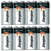 Energizer E522 Max 9 Volt Alkaline Battery - 8 Batteries